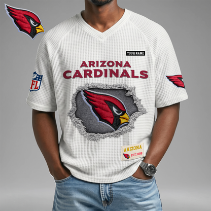 PREMIUM NFL X AC Game Day Waffle V-neck T-shirt 110626