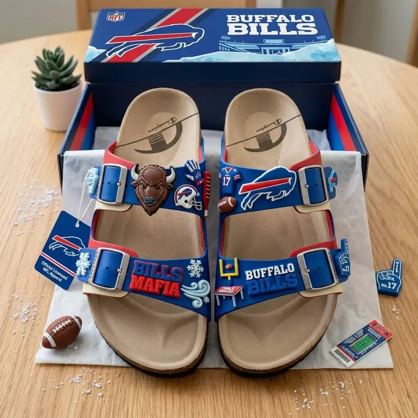 PREMIUM NFL X BB Birken-Inspired Double-Strap Sandals For Summer Holiday NDT VHM 270426