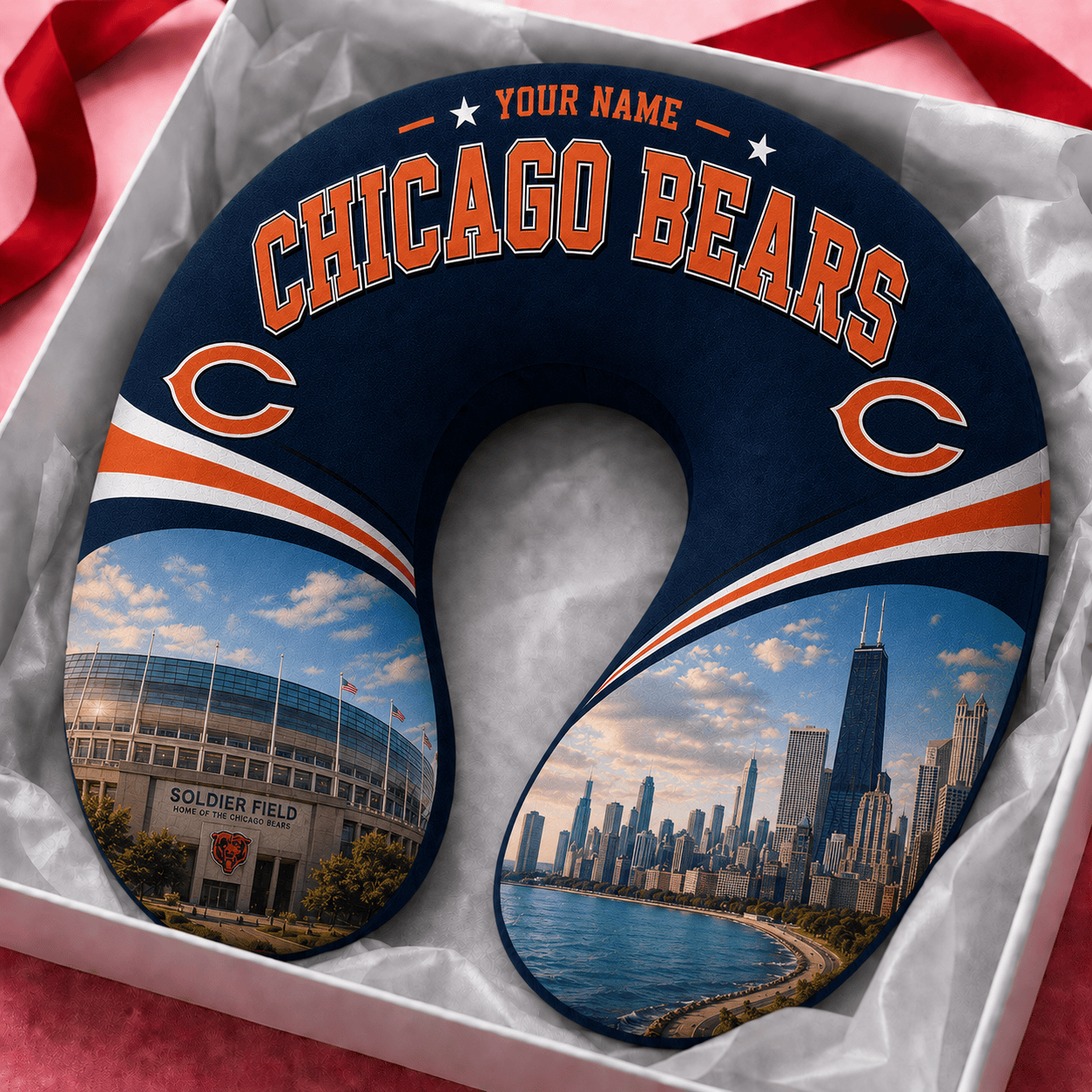 PREMIUM NFL  X CB Special New Neck Pillow Custom  Name  100626
