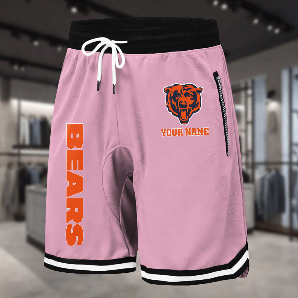 PREMIUM NFL X CHI Summer Fitness Breathable Basketball Shorts NDT LVH 230426