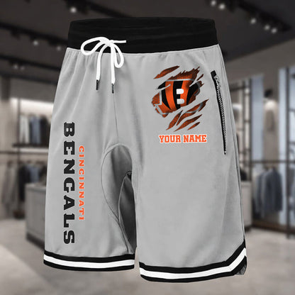PREMIUM NFL X CIN Summer Fitness Breathable Basketball Shorts v2 NDT LVH 230426
