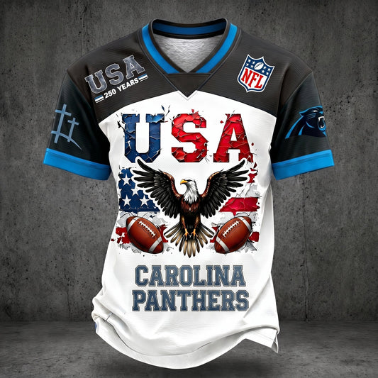 PREMIUM NFL X CP 250TH anniversary LUXURY V-Neck T- Shirt 130626
