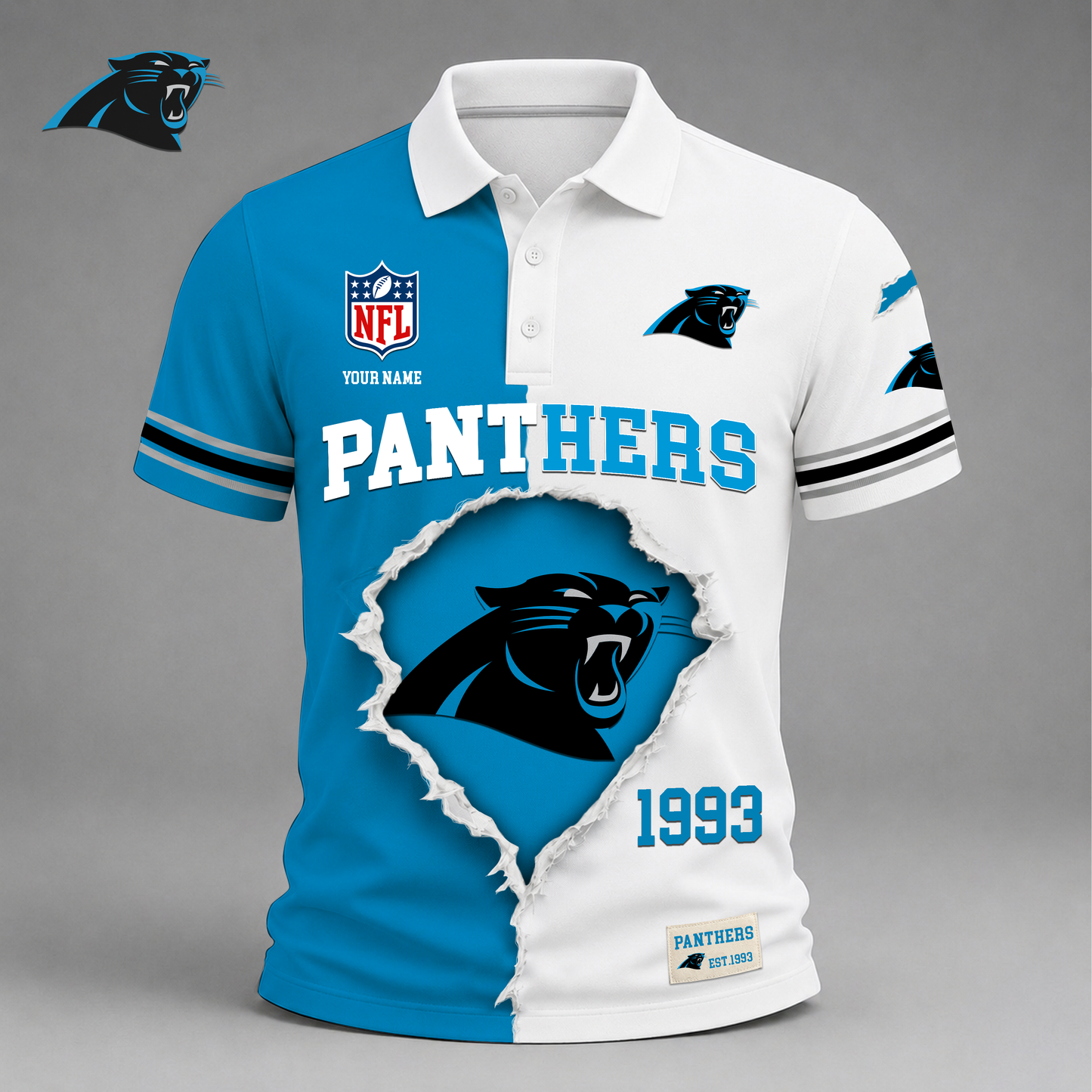 PREMIUM NFL X CP LUXURY V-Neck POLO SHIRT 150626