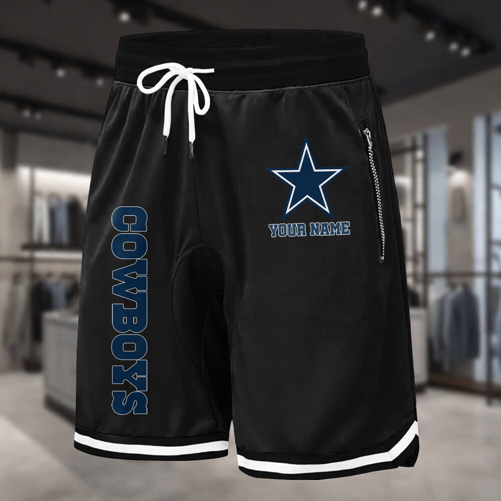 PREMIUM NFL X DAL Summer Fitness Breathable Basketball Shorts NDT LVH 60426