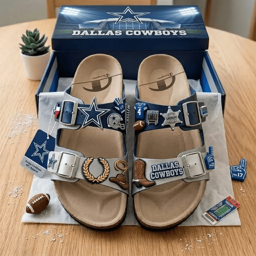 PREMIUM NFL X DC Birken-Inspired Double-Strap Sandals For Summer Holiday NDT VHM 270426