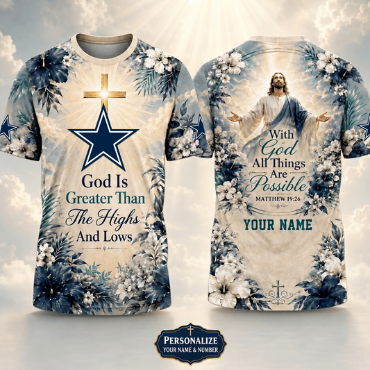 PREMIUM NFL X DC GOD BLEES TO ME Personalized T-Shirt FOR SUMMER HOLIDAY 150626