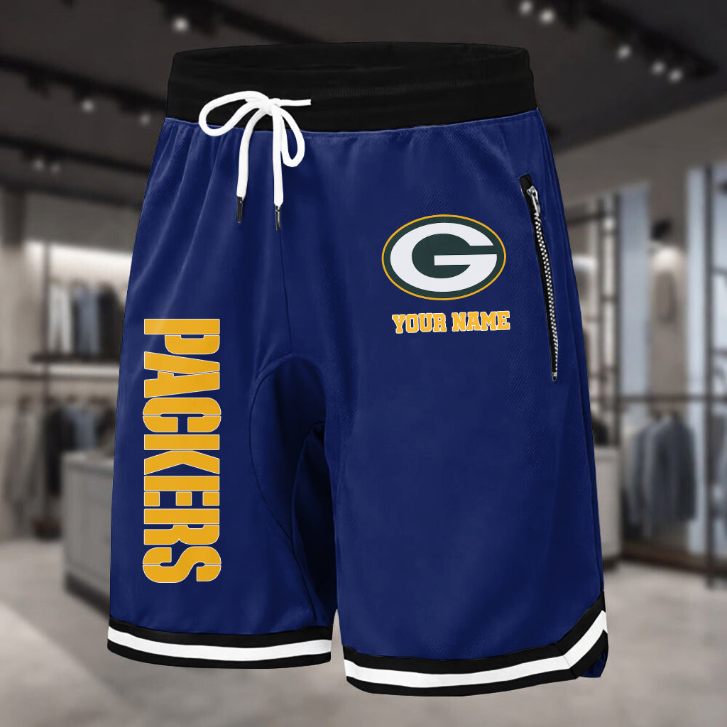PREMIUM NFL X GB Summer Fitness Breathable Basketball Shorts NDT LVH 230426
