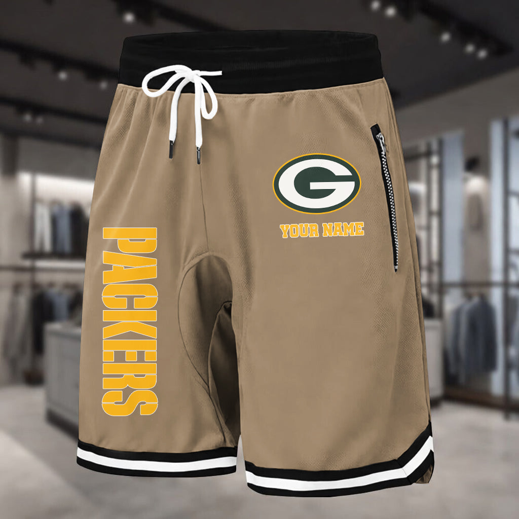 PREMIUM NFL X GB Summer Fitness Breathable Basketball Shorts NDT LVH 230426