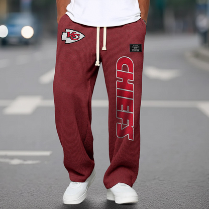 PREMIUM NFL X KC WAFFLE MEN'S TROUSERS NDT VHM