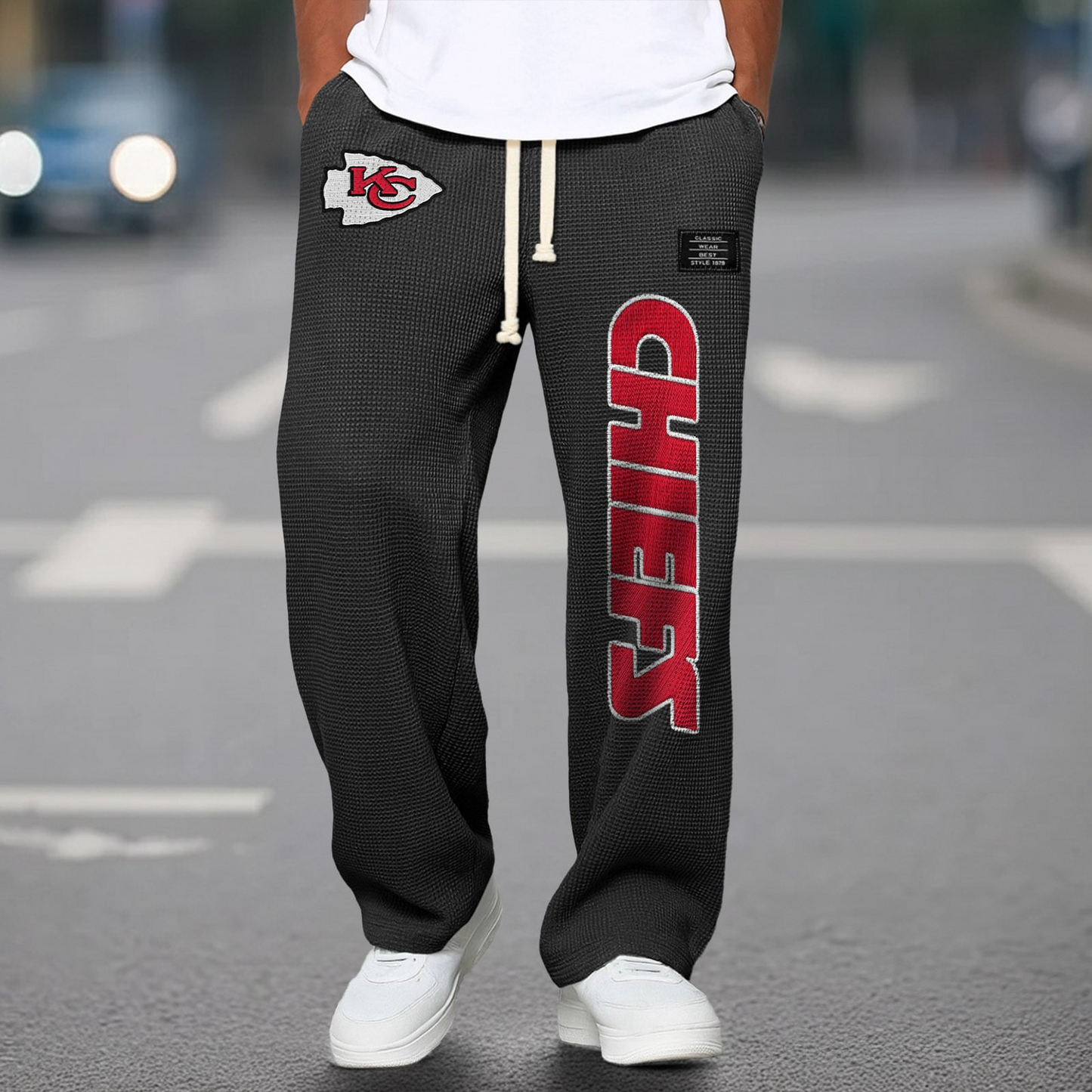 PREMIUM NFL X KC WAFFLE MEN'S TROUSERS NDT VHM