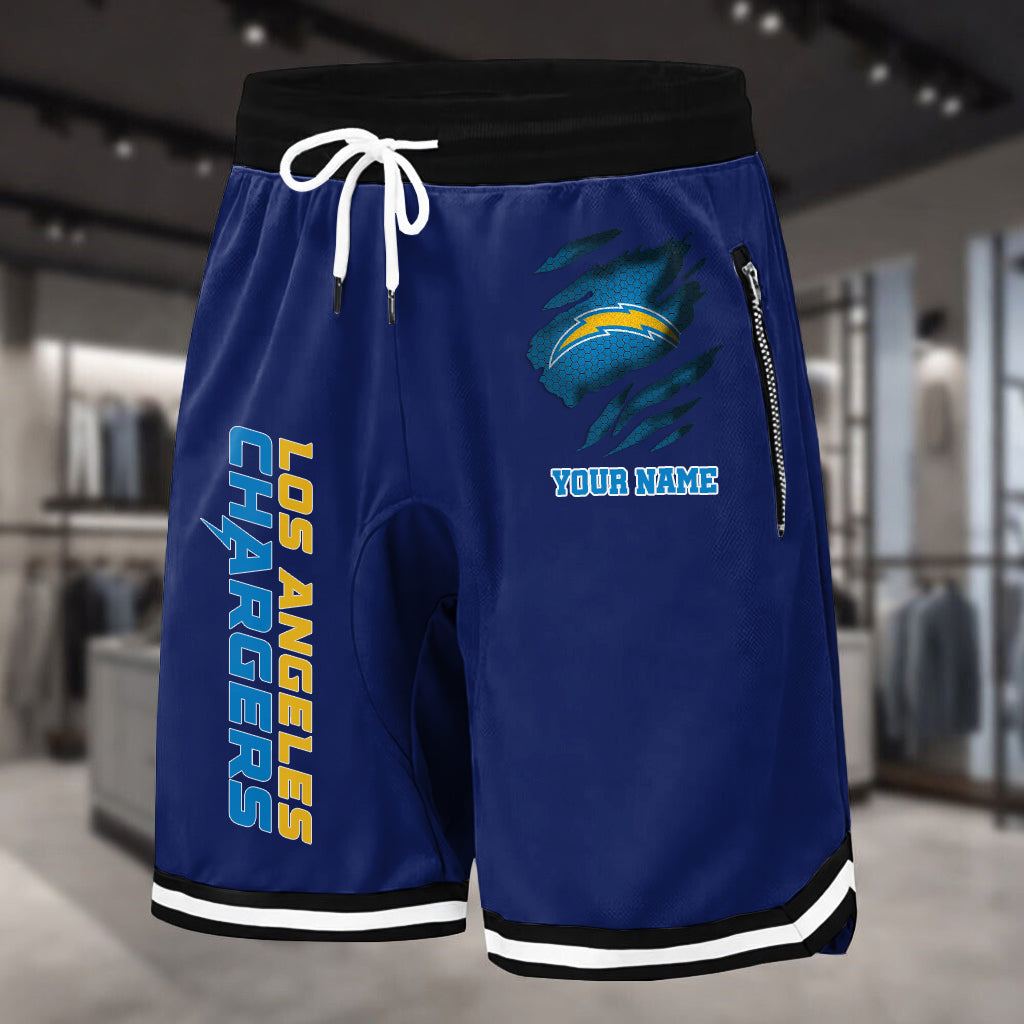 PREMIUM NFL X LAC Summer Fitness Breathable Basketball Shorts v2 NDT LVH 230426