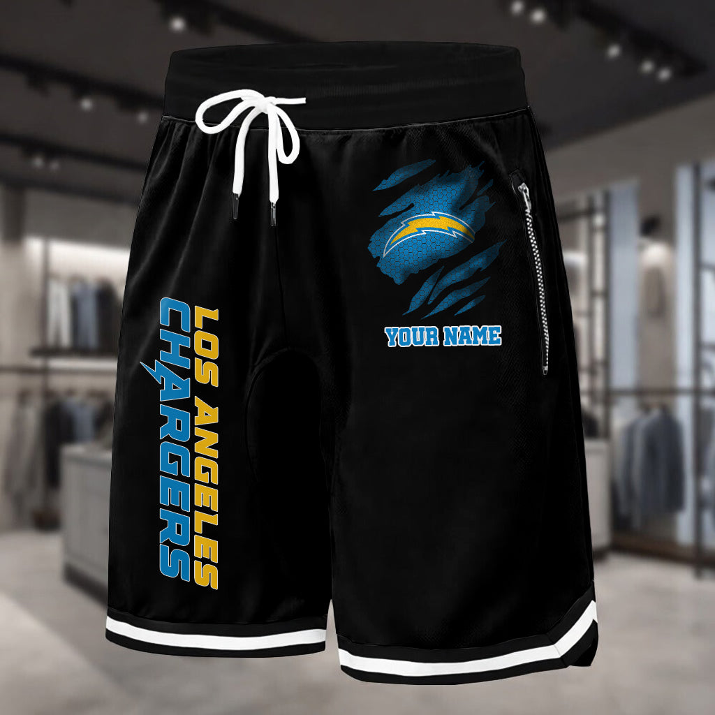 PREMIUM NFL X LAC Summer Fitness Breathable Basketball Shorts v2 NDT LVH 230426