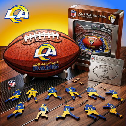 PREMIUM NFL X LAR 3D Platinum Wooden Puzzle  Gift For Fan Limited Editions NDT VHM 030626