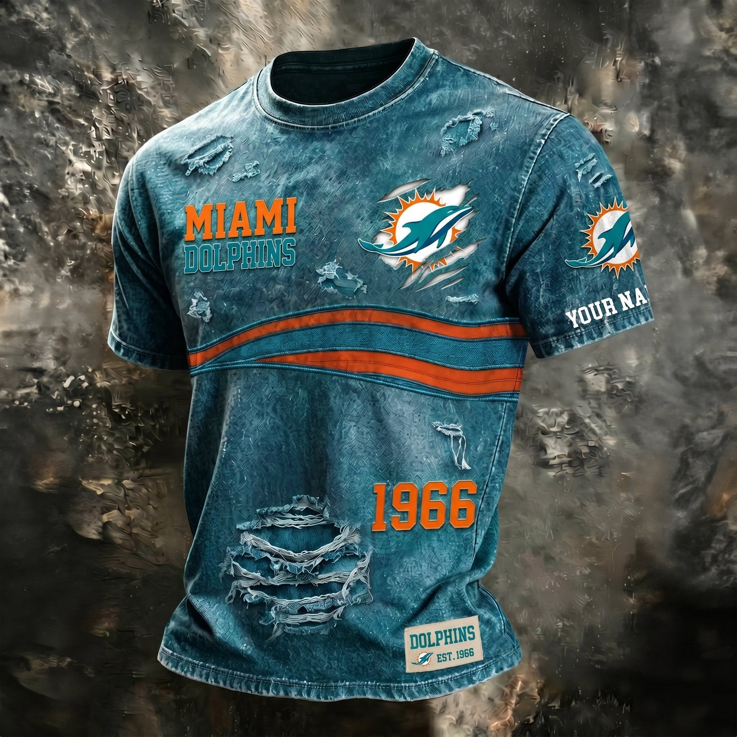 PREMIUM NFL X MD Streetwear & Edgy CUSTOME NAME SHIRT 120626