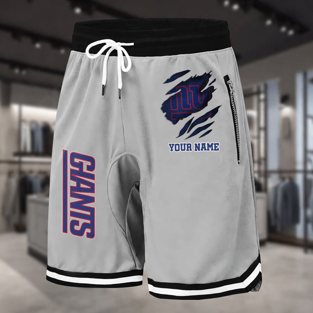 PREMIUM NFL X NYG Summer Fitness Breathable Basketball Shorts v2 NDT LVH 230426