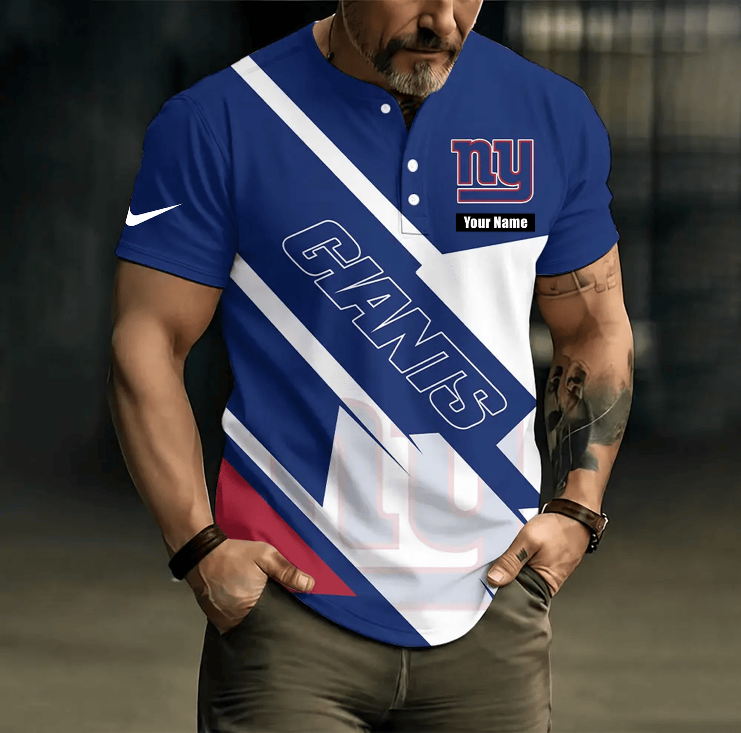 PREMIUM NFL X NYG Summer Jersey Short Sleeved NDT VHM 100626