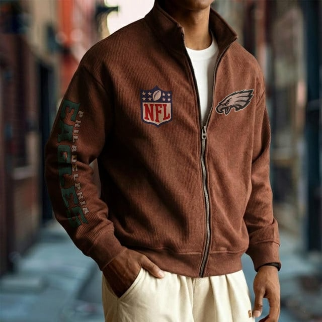PREMIUM  NFL X PE Zipper Sweatshirt NDT VHM