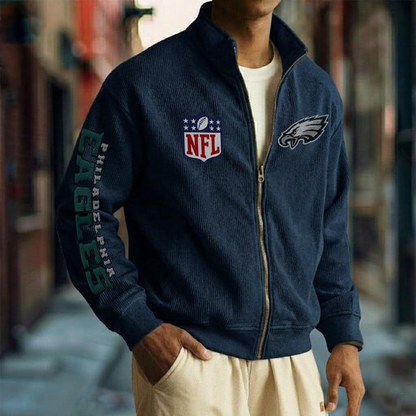 PREMIUM  NFL X PE Zipper Sweatshirt NDT VHM