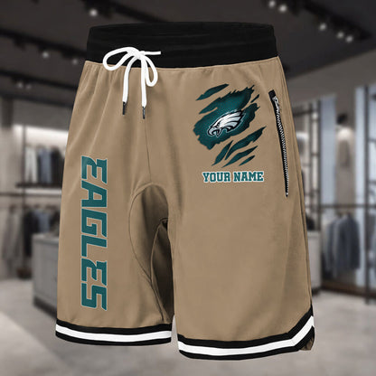 PREMIUM NFL X PHI Summer Fitness Breathable Basketball Shorts v2 NDT LVH 230426