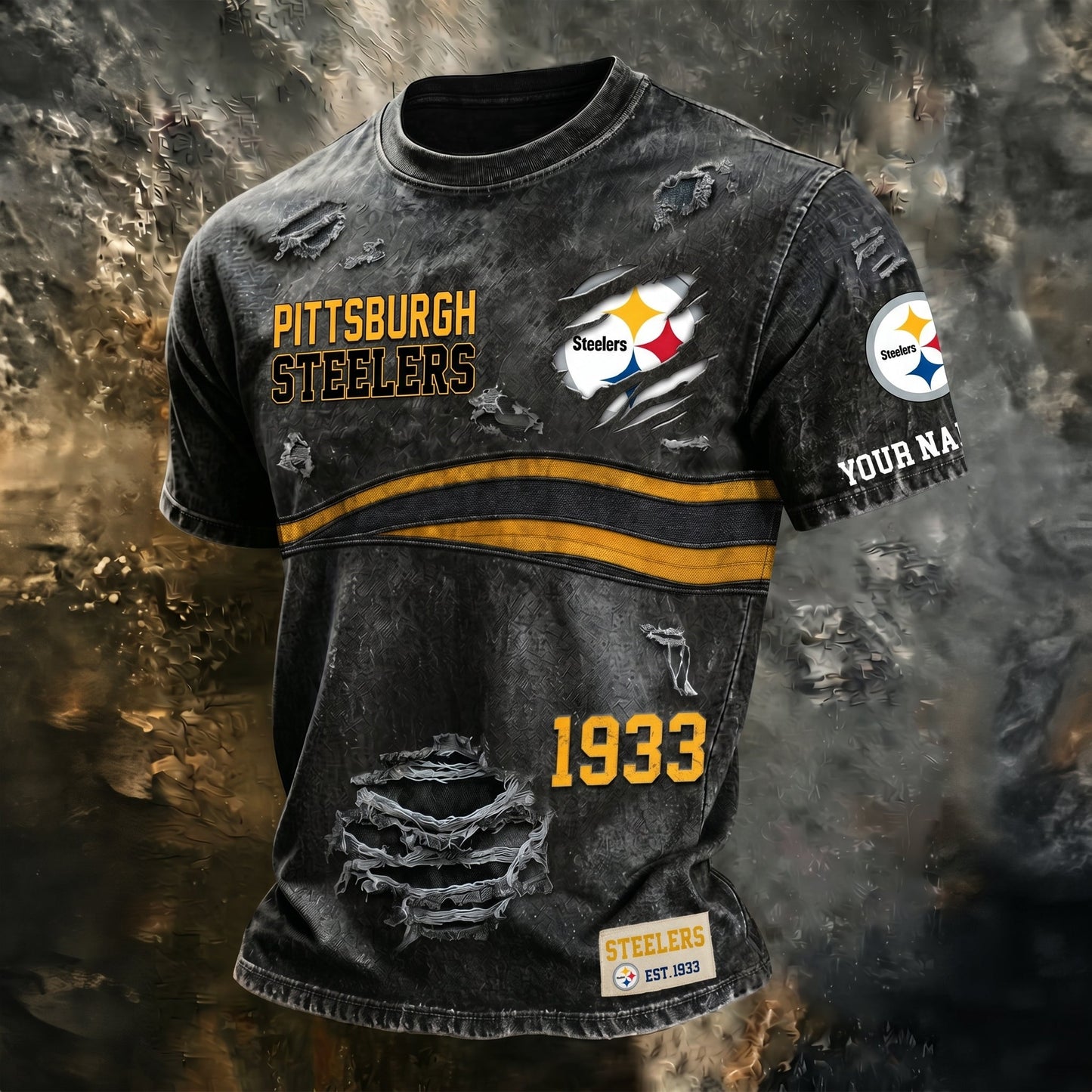 PREMIUM NFL X PS Streetwear & Edgy CUSTOME NAME SHIRT 120626
