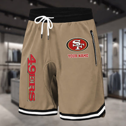 PREMIUM NFL X SF Summer Fitness Breathable Basketball Shorts NDT LVH 230426