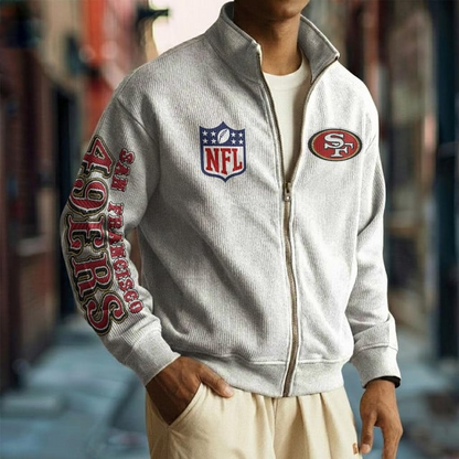 PREMIUM  NFL X SF Zipper Sweatshirt NDT VHM