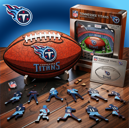 PREMIUM NFL X TT 3D Platinum Wooden Puzzle  Gift For Fan Limited Editions NDT VHM 030626