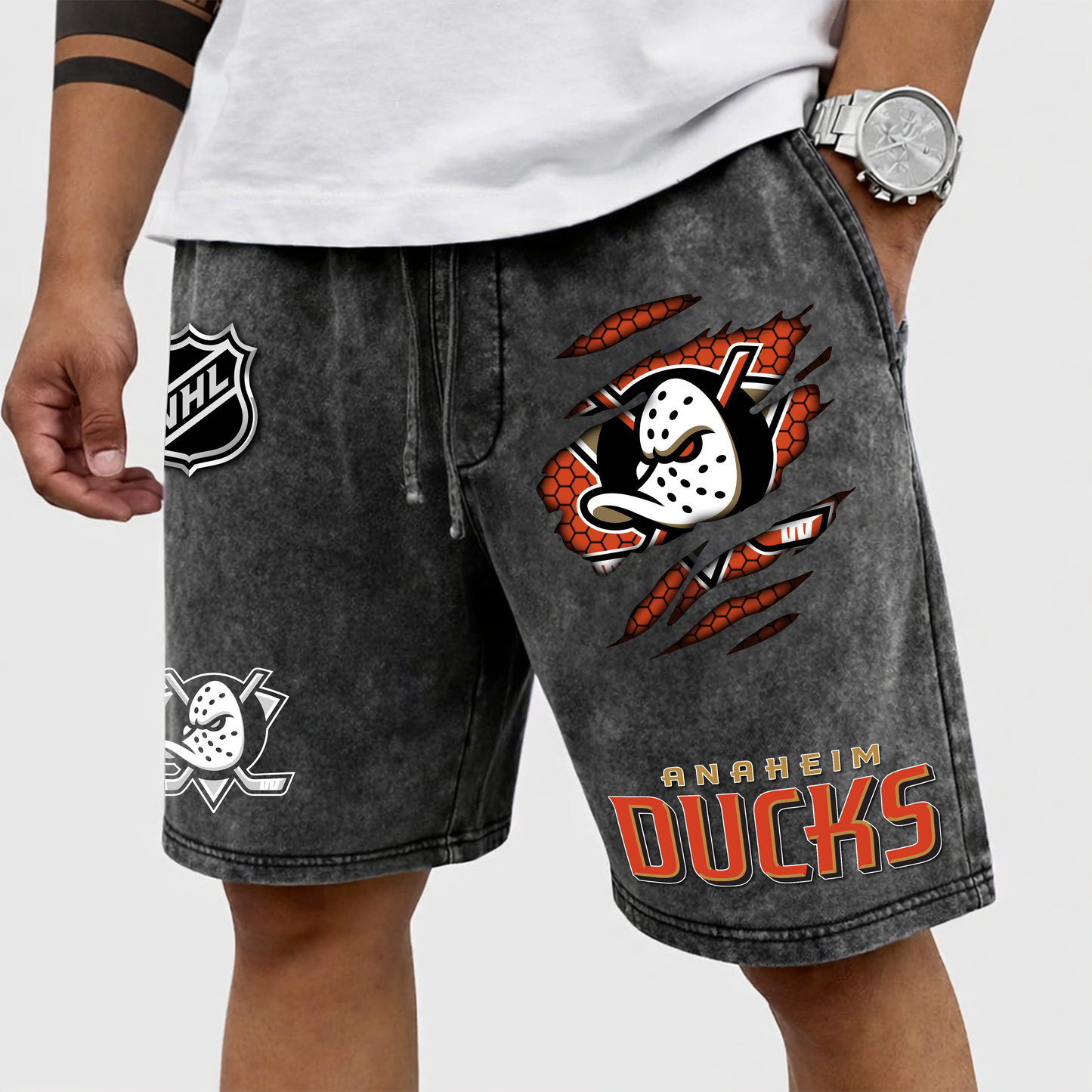 PREMIUM NHL X AD WASH SHORTS FOR SUMMER HOLIDAY NDT VHM  070426