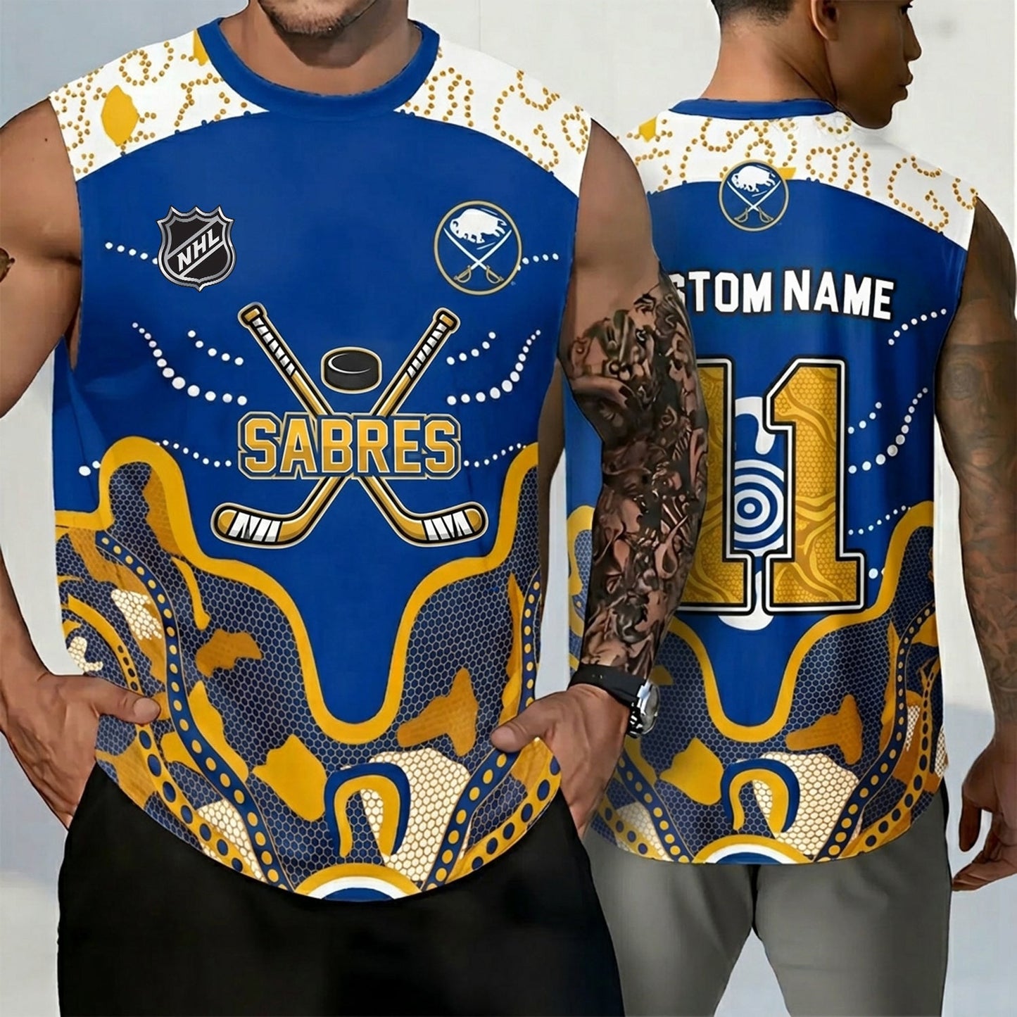 PREMIUM NHL X BS Personalized Tank Top Limited Editions NDT NHM 160526