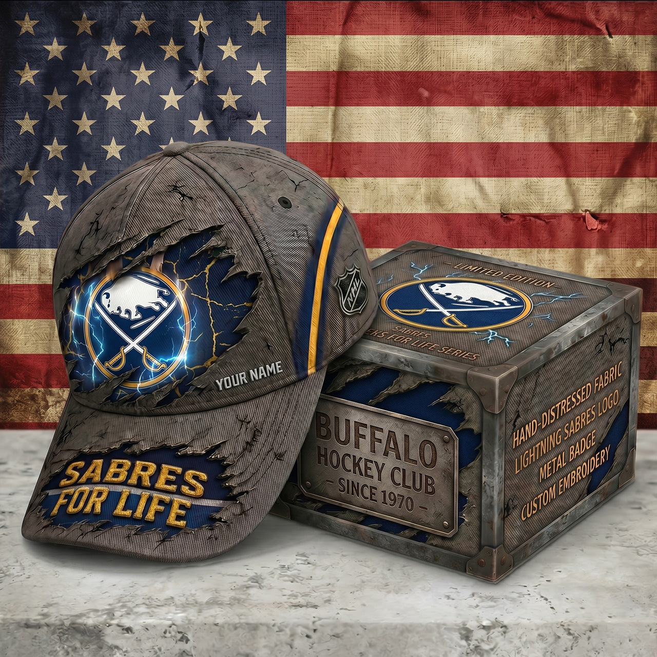 PREMIUM NHL X BS RETRO VINTAGE CUSTOM NAME HAT LIMIED EDITIONS NDT NTN 190526