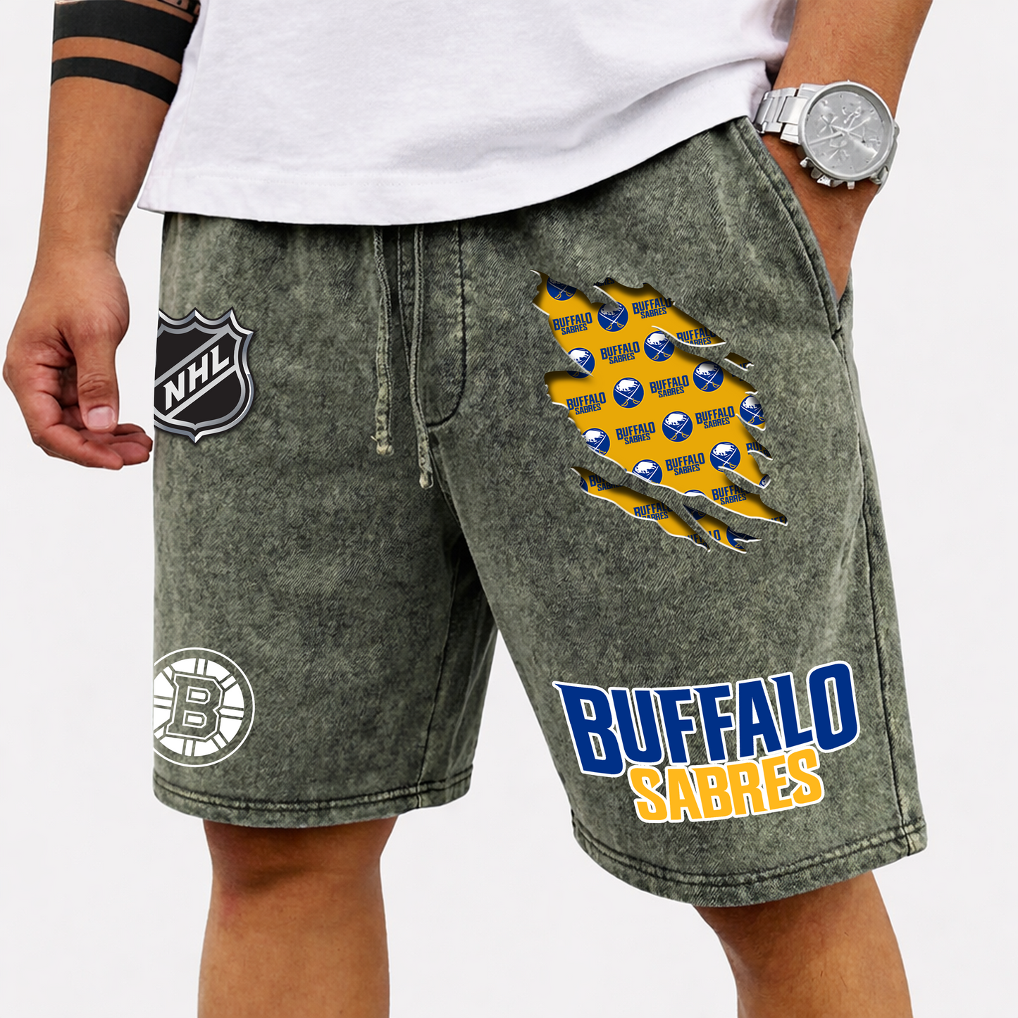 PREMIUM NHL X BS WASH SHORT FOR SUMMERS HOLIDAY V2 NDT VHM 080426