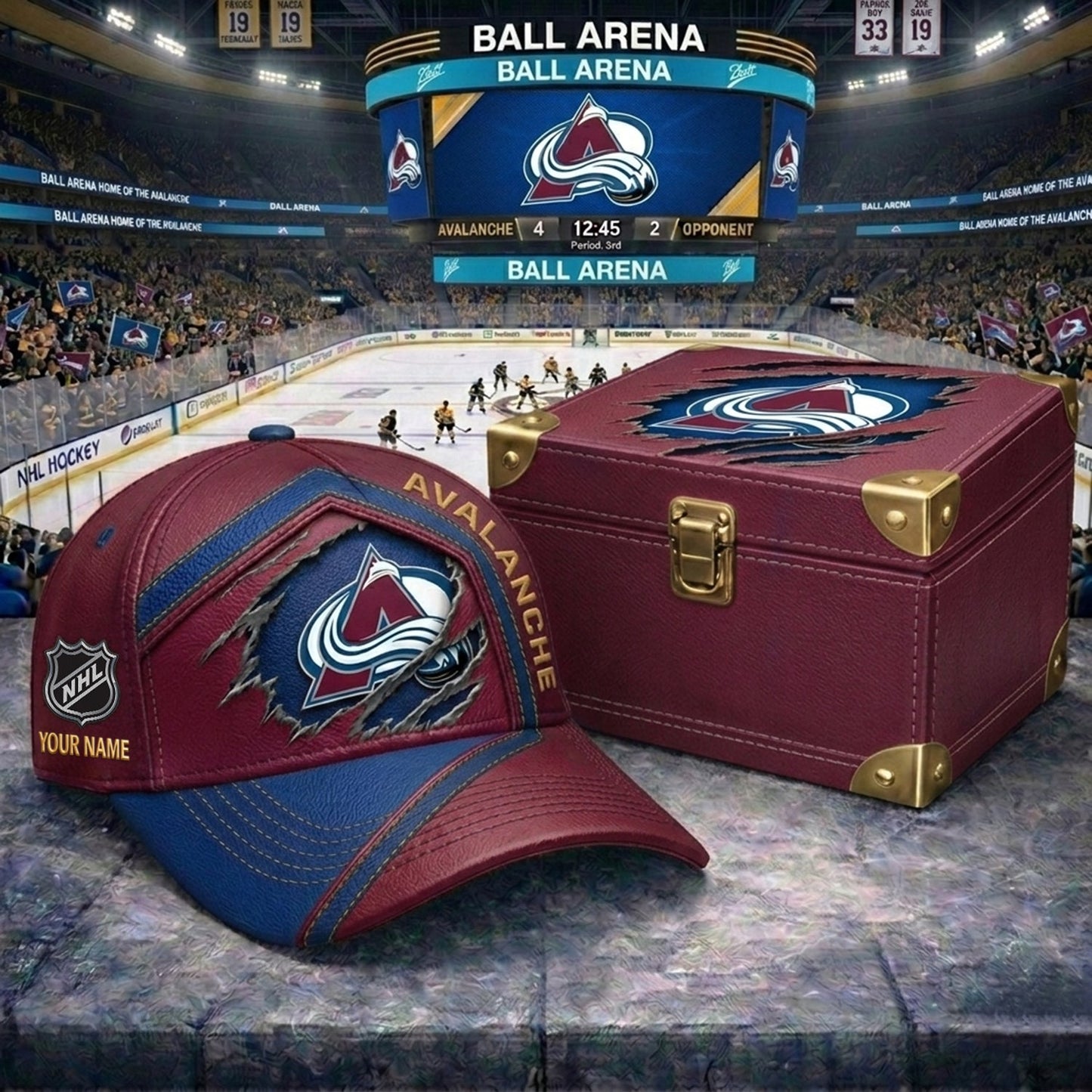 PREMIUM NHL X CA CRACK CUSTOM NAME V3 HAT NDT NHM 170426