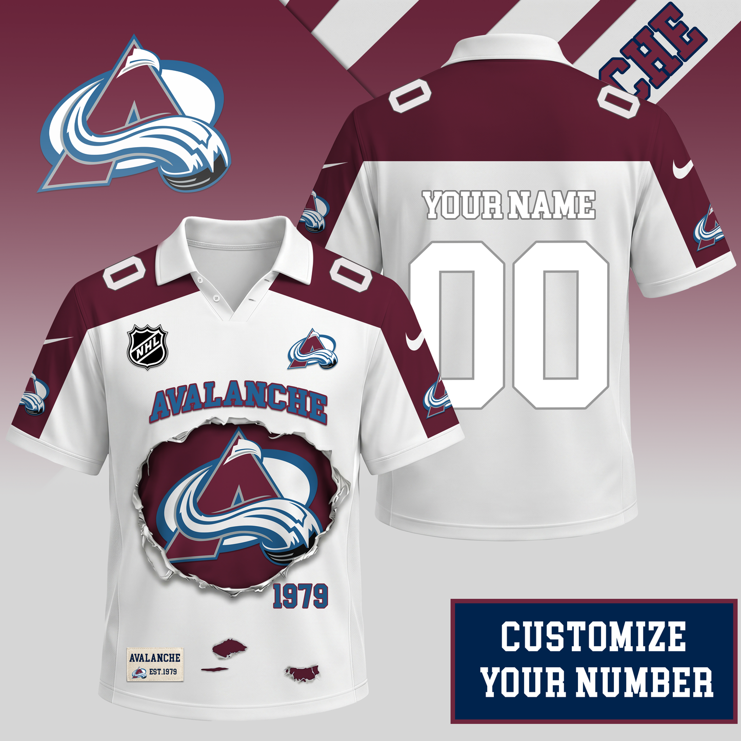 PREMIUM NHL X CA Streetwear Polo Shirt Custom Gifts For Fan NDT VHM 010626