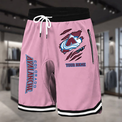 PREMIUM NHL X CA Summer Fitness Breathable Basketball Shorts NDT NHM 240426