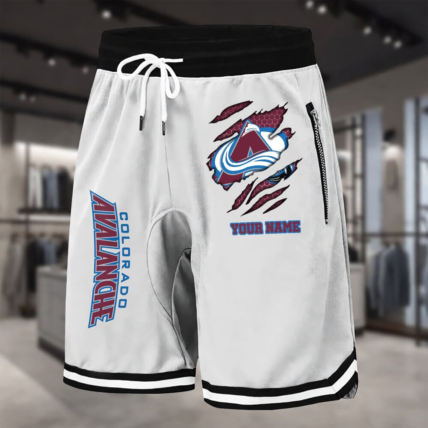 PREMIUM NHL X CA Summer Fitness Breathable Basketball Shorts NDT NHM 240426