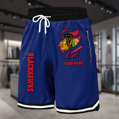 PREMIUM NHL X CB Summer Fitness Breathable Basketball Shorts NDT NHM 240426