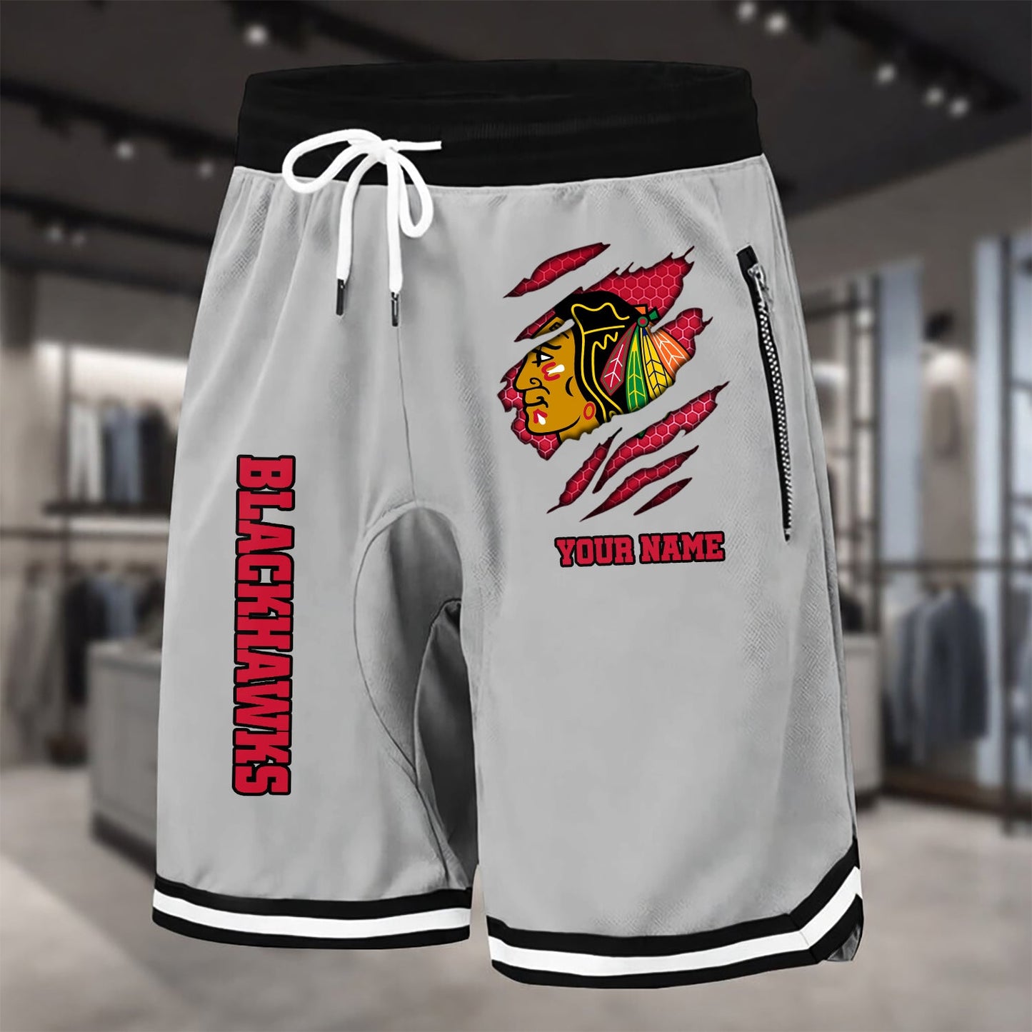 PREMIUM NHL X CB Summer Fitness Breathable Basketball Shorts NDT NHM 240426