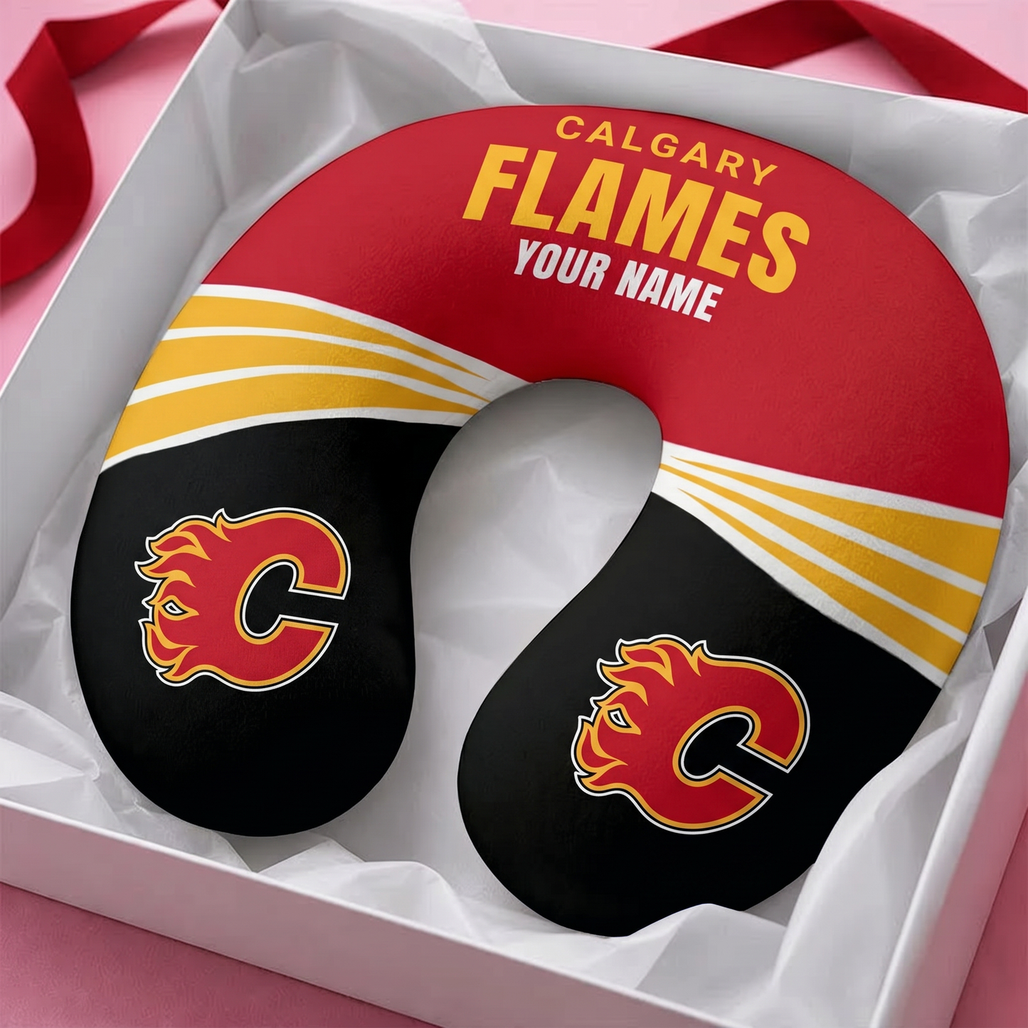 PREMIUM NHL X CF Neck Pillow Custome Name For Fan NDT VHM 150526