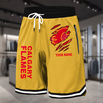PREMIUM NHL X CF Summer Fitness Breathable Basketball Shorts NDT NHM 240426