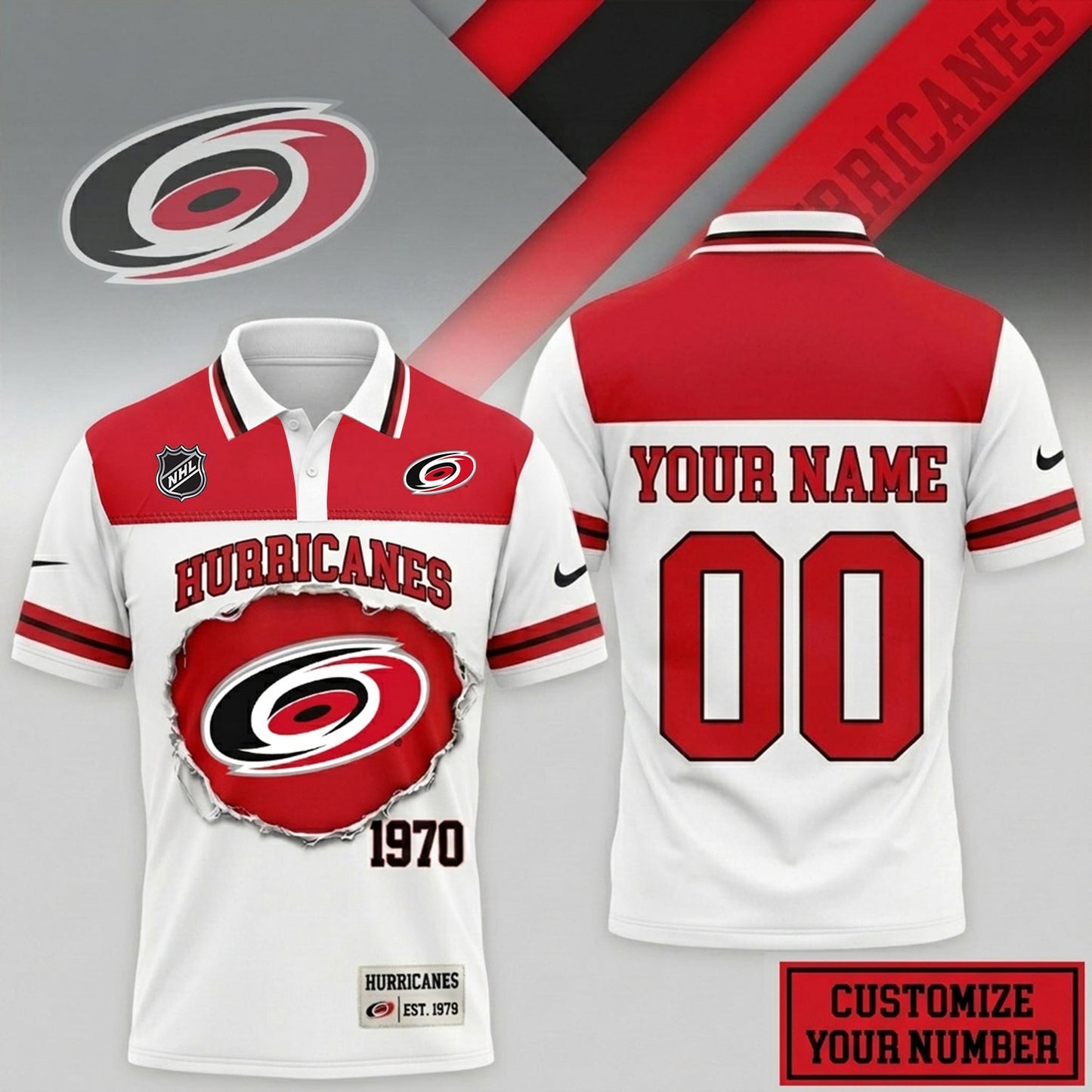 PREMIUM NHL X CH CLASSIC POLO SHIRT LIMITED EDITIONS NDT NHM 010626