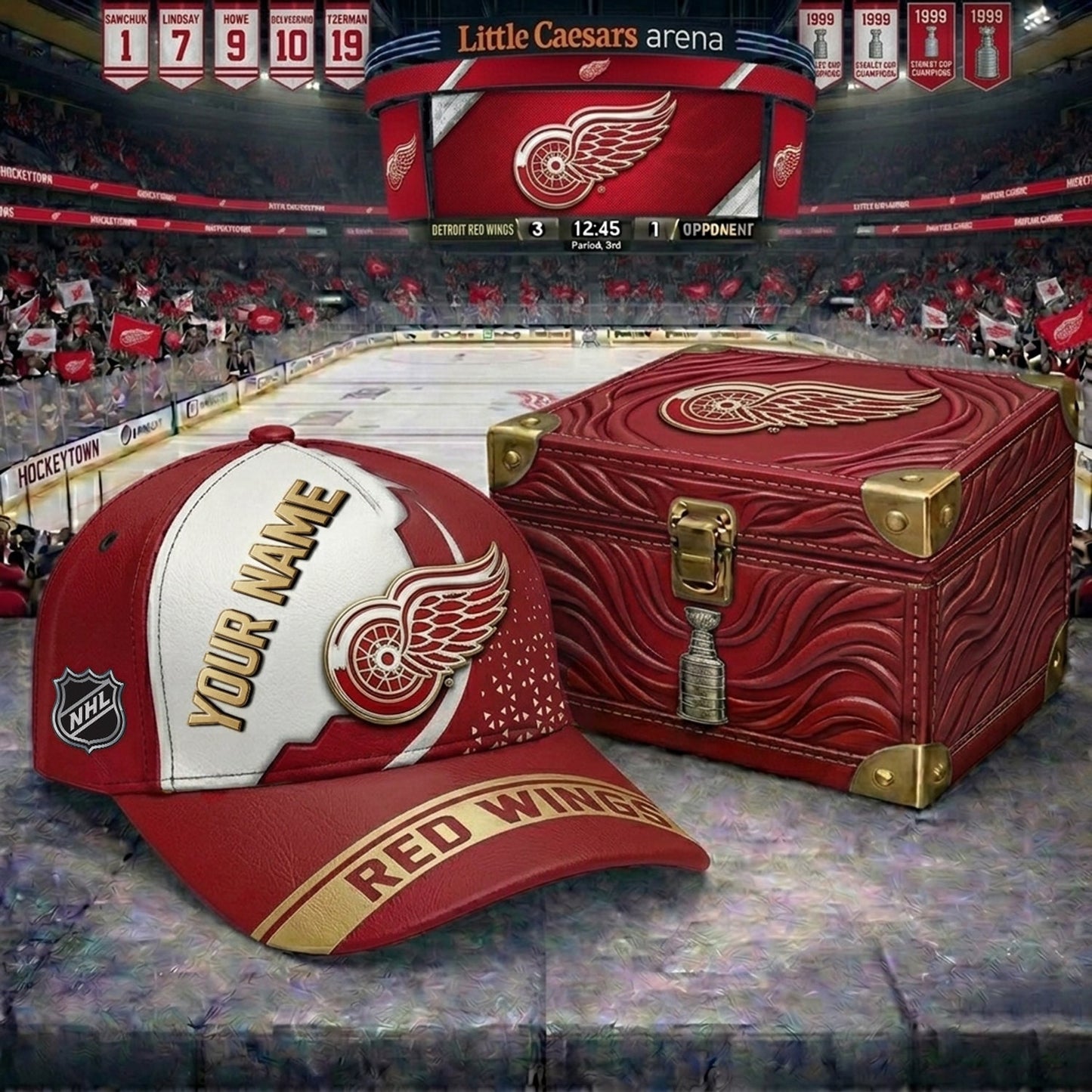 PREMIUM NHL X DRW CRACK CUSTOM NAME V4 HAT NDT NHM 200426
