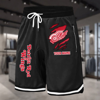 PREMIUM NHL X DRW Summer Fitness Breathable Basketball Shorts NDT NHM 240426