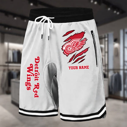 PREMIUM NHL X DRW Summer Fitness Breathable Basketball Shorts NDT NHM 240426