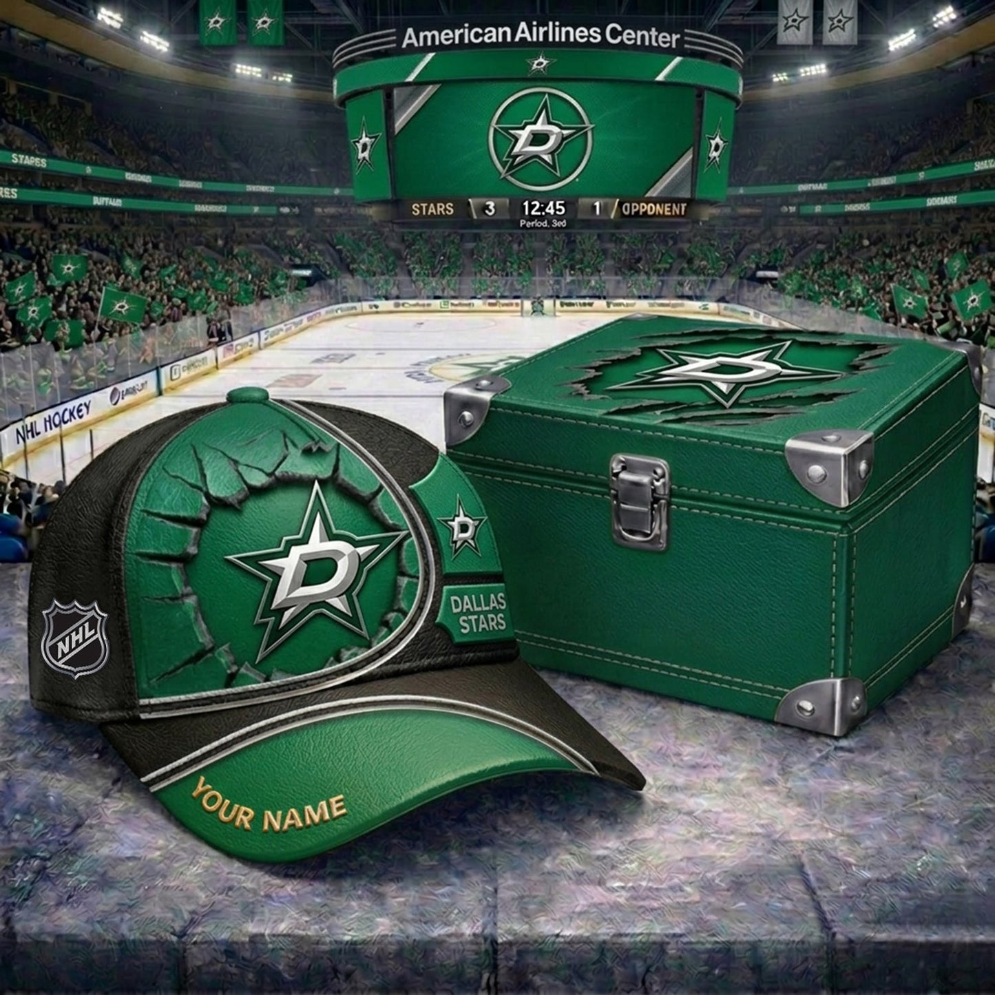 PREMIUM NHL X DS CRACK CUSTOM NAME HAT V303 NDT NHM 150526