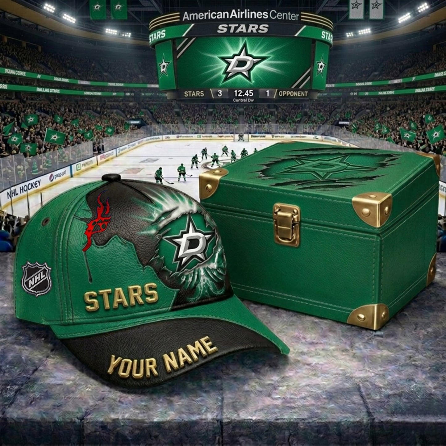 PREMIUM NHL X DS JESUS CRACK CUSTOM NAME HAT V30 NDT NHM 140526