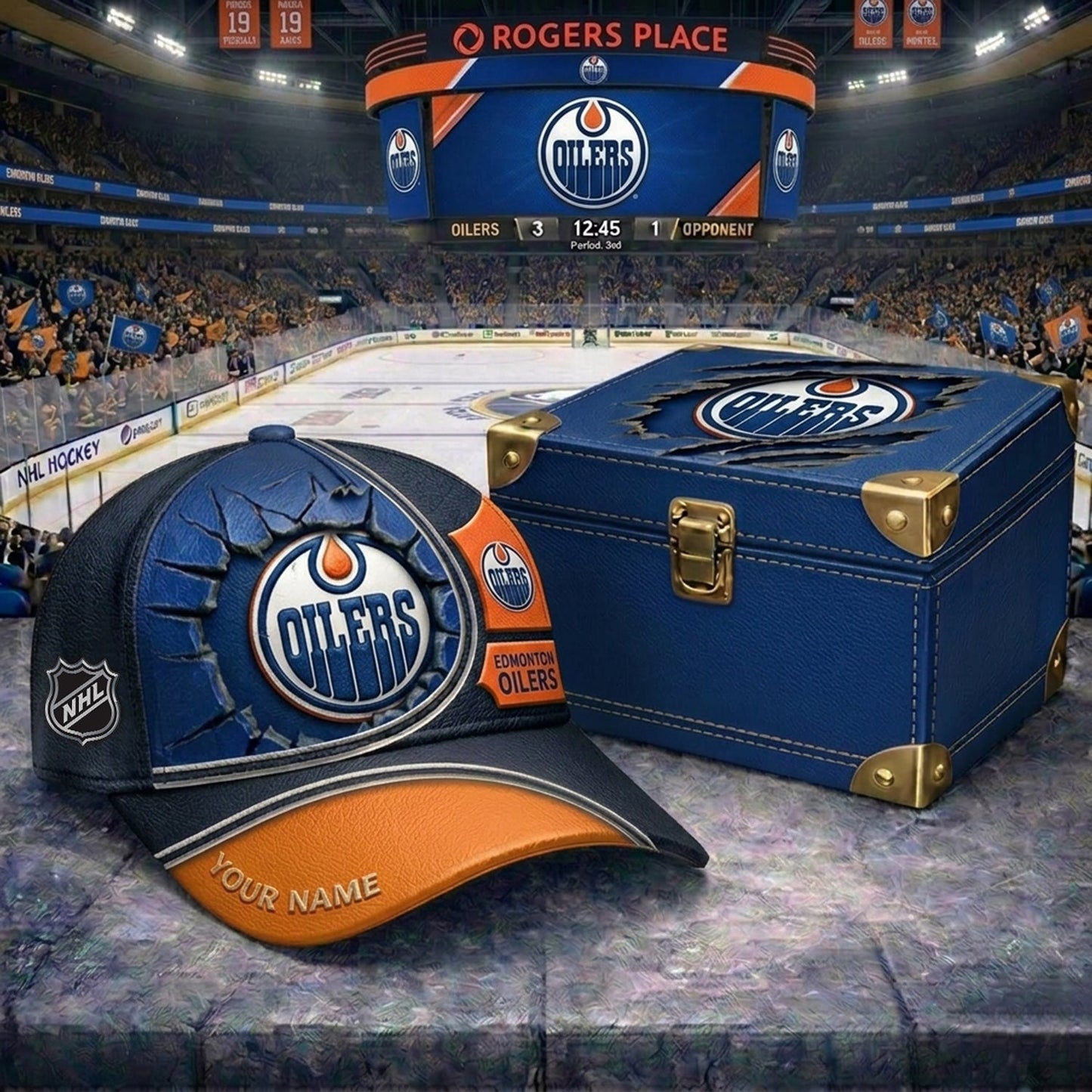 PREMIUM NHL X EO CRACK CUSTOM NAME HAT V303 NDT NHM 150526