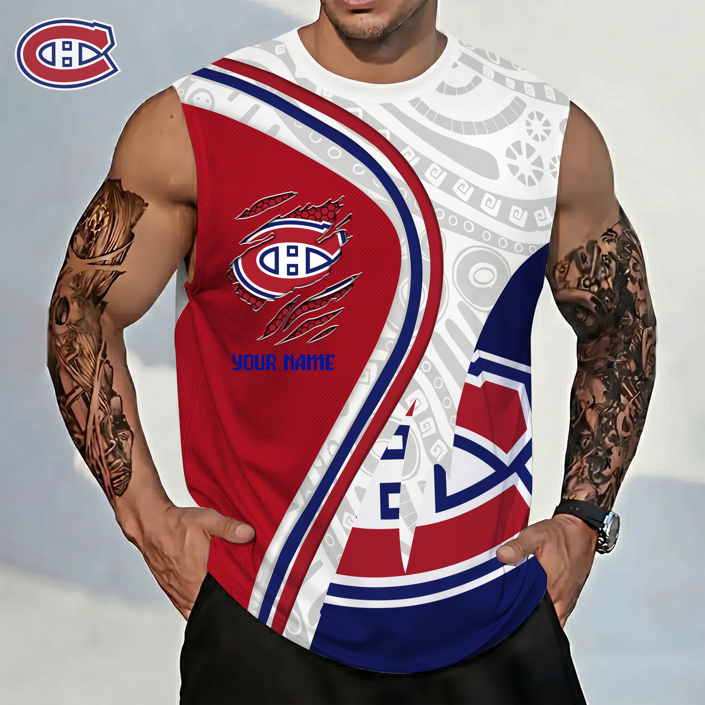 PREMIUM NHL X MC Personalized Tank Top Gift For Fans NDT VHM 140526