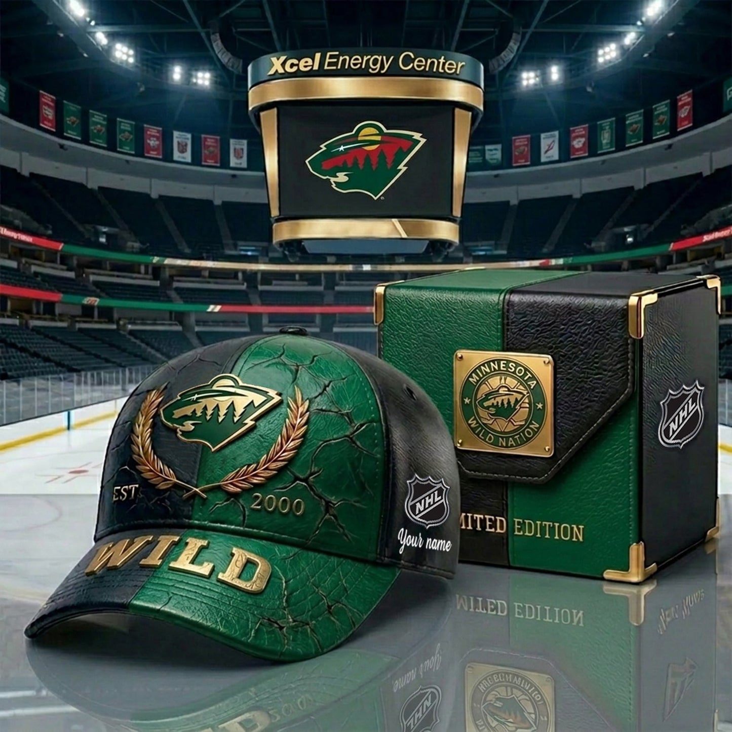 PREMIUM NHL X MW CRACK CUSTOM NAME V6 HAT NDT NHM 230426