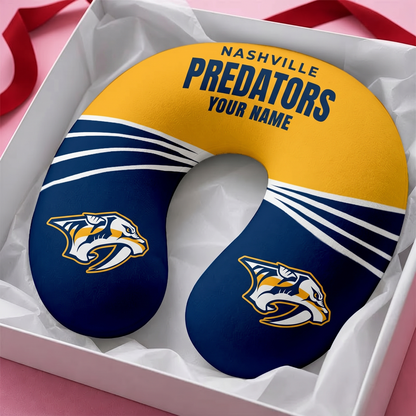 PREMIUM NHL X NP Neck Pillow Custome Name For Fan NDT VHM 150526