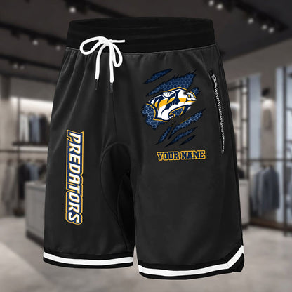 PREMIUM NHL X NP Summer Fitness Breathable Basketball Shorts NDT NHM 240426